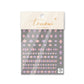 5D Plaid Pieces Themed Nail Art Stickers (to610, to611, to612, to992)