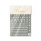 5D Plaid Pieces Themed Nail Art Stickers (to610, to611, to612, to992)