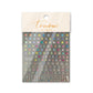 5D Star and Hearts, Shaped Themed Nail Art Stickers (to2351, to2352)