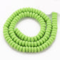 6MM Light Green Polymer Clay Bead Strands