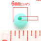 6MM/8MM Pastel Round Acrylic Spacer Beads