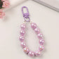 7.5CM Pearlescent Keychain, Key ring, Phone Lanyard