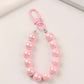 7.5CM Pearlescent Keychain, Key ring, Phone Lanyard