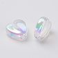 8MM Clear White Transparent Acrylic Spacer Beads