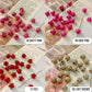 8MM x 8MM Paper Star Themed Enamel Coated Metal Beads
