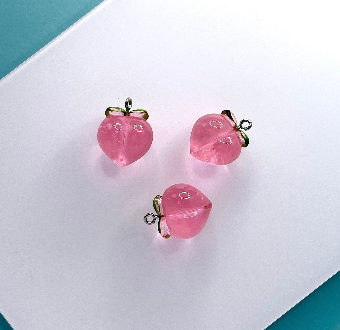 Acrylic Fruit Themed Charm Pendant