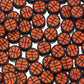 10MM Basketball, Sports Themed Polymer Clay Beads