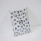 Blue Swallow, Bird Pattern Nail Art Stickers (ts-2155)