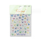 Butterfly Skies Themed Nail Art Stickers (to3188, to3189, to3190)