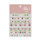Christmas Nail Art Stickers (Reindeer, Snowman, Santa, Bears,Cookies)