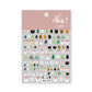 Christmas Nail Art Stickers (Reindeer, Snowman, Santa, Bears,Cookies)