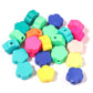 10MM Colorful Flower Themed Polymer Clay Beads