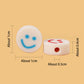 10MM Colorful Smiley Face Themed Polymer Clay Beads