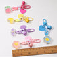 Cute Acrylic Chain Link, Animal and Flower Themed Keychain, Key ring