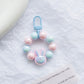 Cute Acrylic Bunny Keychain, Key ring