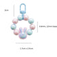 Cute Acrylic Bunny Keychain, Key ring