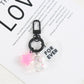 Cute Acrylic Love Bear with Star, Love Themed Keychain, Key ring