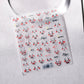 Cute and Funny Facial Expression Nail Art Sticker (TS-2326,TS-2327)