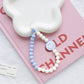 Cute Acrylic Happy Face Themed Lanyard, Phone Accessories