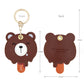 Cute Animal Themed AirTag, Key Fob Case (Bear, Pig, Cat)