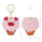 Cute Animal Themed AirTag, Key Fob Case (Bear, Pig, Cat)
