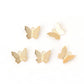 Cute Butterfly 18K GOLD PLATED Charm (13MM x 11MM)