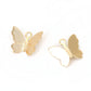 Cute Butterfly 18K GOLD PLATED Charm (13MM x 11MM)