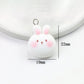 Cute Bunny Themed Food Charms (Donuts, Ice Cream, Cupcake, Bread)