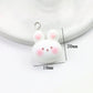 Cute Bunny Themed Food Charms (Donuts, Ice Cream, Cupcake, Bread)