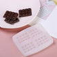 Cute 25MM Chocolate Bar Reusable Silicone Mold