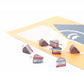 Cute Chocolate Cake Slice Piece Charm (21mm x 12mm)
