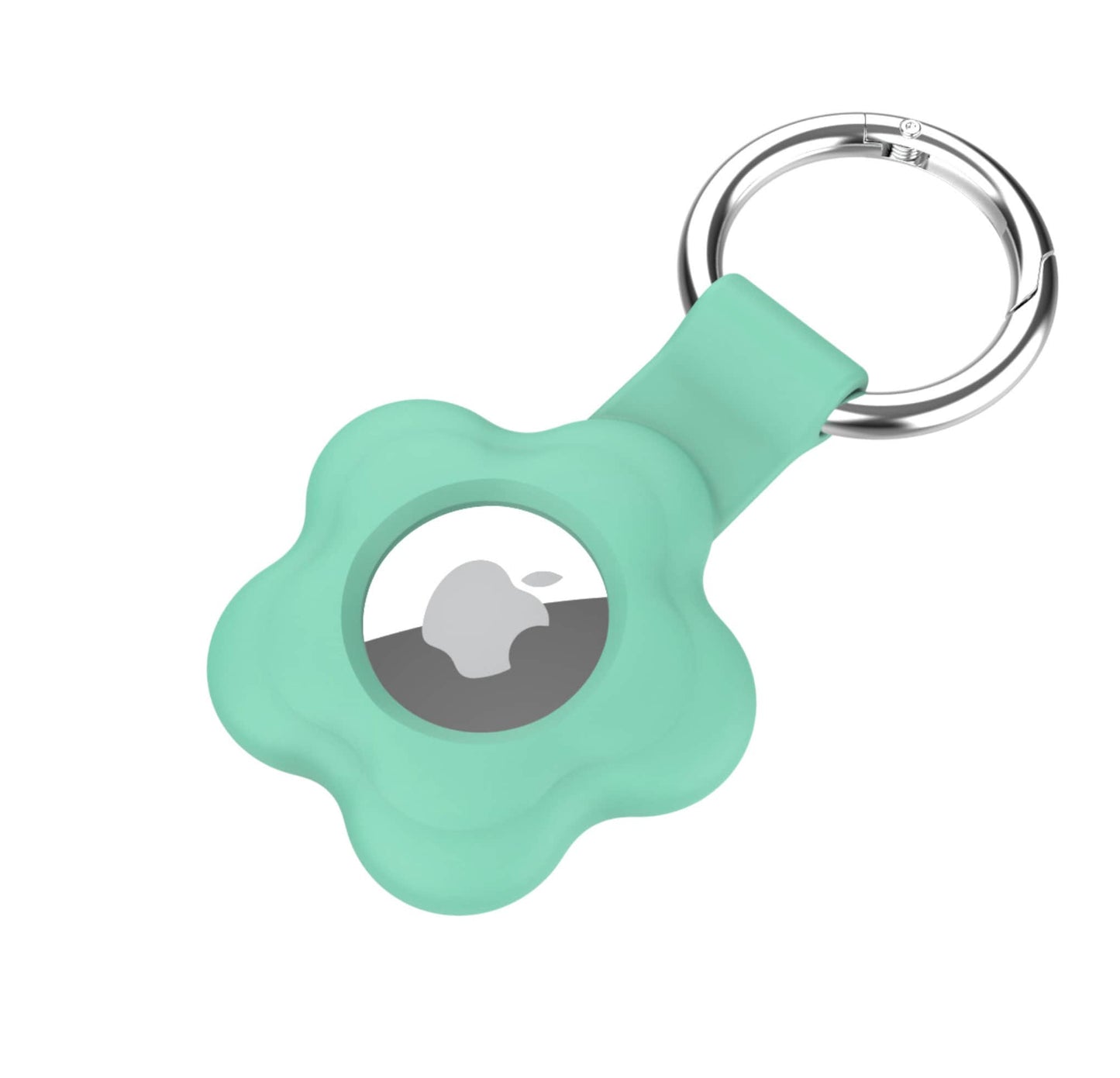 Cute Flower Themed Silicone AirTag Case.  CASE ONLY