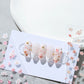Cute Pink Flower Power, Flower Field Nail Art Stickers (TS-1352, TS-1353)