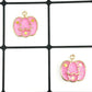 Cute Pumpkin Oil Drop Style Pendant (19x20mm)