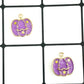 Cute Pumpkin Oil Drop Style Pendant (19x20mm)