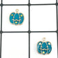 Cute Pumpkin Oil Drop Style Pendant (19x20mm)