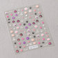 Cute Puffy Cat Paw, Animal Themed Nail Art Stickers (m337, TS-3660)