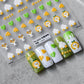 Cute White Duck Character, Animal Themed Nail Art Stickers (2D and 3D)