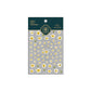 Cute White Flower Power, Flower Field Nail Art Stickers (KX241,KX242)
