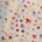 Cute Wildflower Patch Themed Nail Sticker (m348,m349,TS-3665,TS-3666)