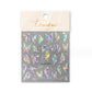 Fantastical Butterfly Wing Themed Nail Art Stickers (to3042, to3055)
