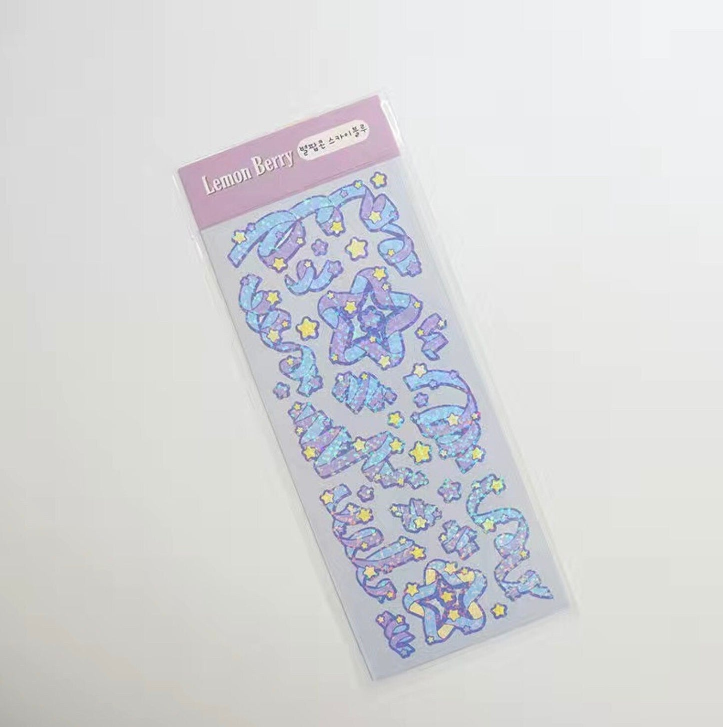 Holographic Ribbon Theme Sticker Sheets