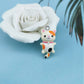 Lazy Cat Charm (29mm x 15mm)