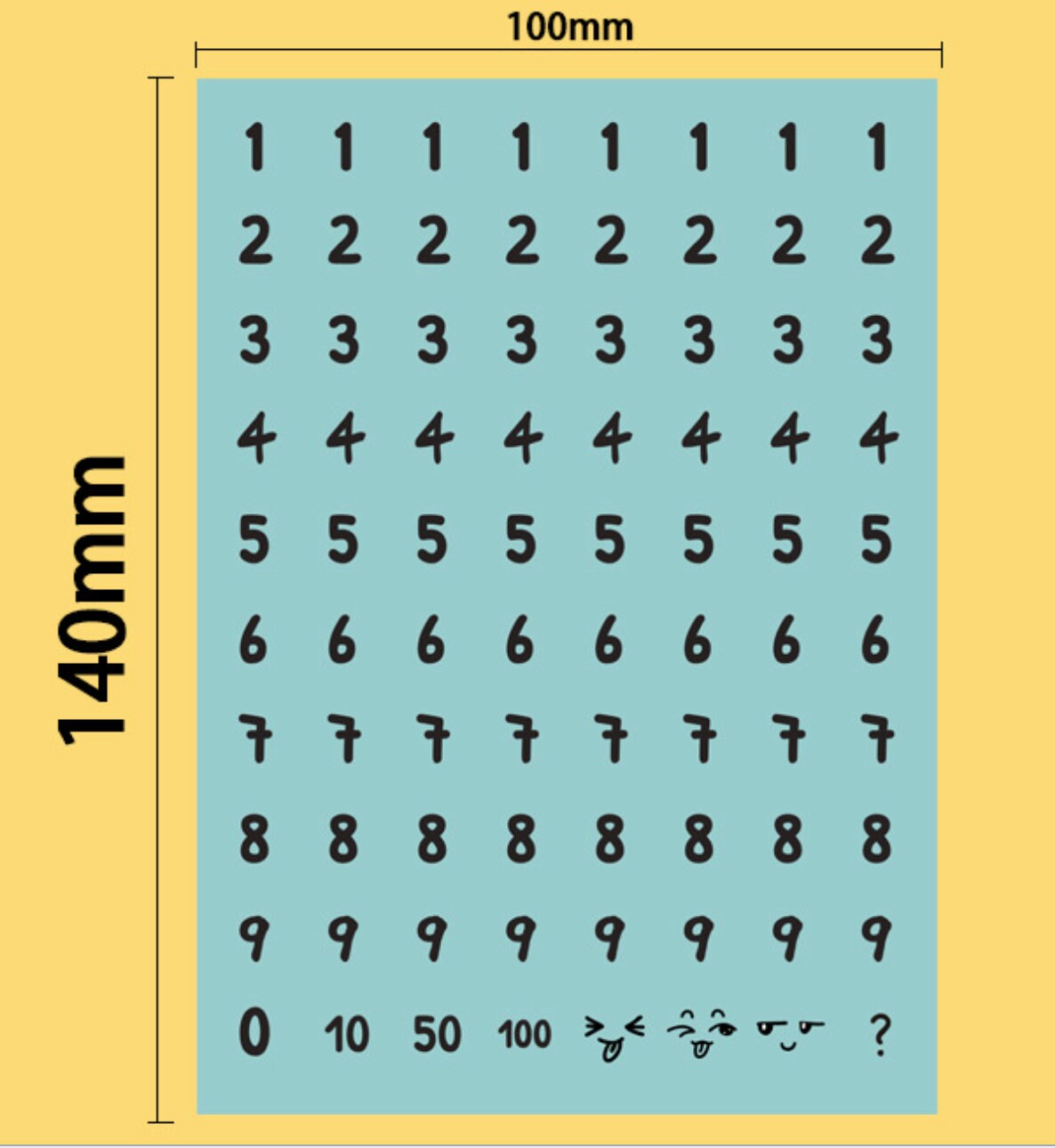 Letter and Number Sticker Sheets (4 Sheets), Crafts, Scrapbook, Diary, Journal