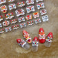 Lunar New Year Lion Dance Costume Nail Stickers (to1193/to1202)