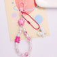 Macaron Colored Childhood Nostalgia Themed Keychain, Key ring