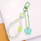 Macaron Colored Childhood Nostalgia Themed Keychain, Key ring