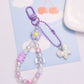 Macaron Colored Childhood Nostalgia Themed Keychain, Key ring