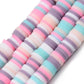 6MM Muted Pastel Polymer Clay Heishi Bead Strands