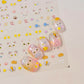 Naughty Kitty Cat Expressions, Animal Themed Nail Art Stickers (to3906)